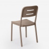 Zestaw stół 80cm 2 krzesła Ipsum Dark 
