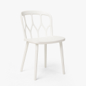 Zestaw stół 80cm i 2 krzesła z polipropylenu Kento Dark Wybór
