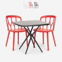 Zestaw stół 70x70cm i 2 krzesła design Saiku Dark Oferta