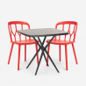 Zestaw stół 70x70cm i 2 krzesła design Saiku Dark Stan Magazynowy