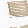 Zestaw polipropylenowy 2 krzesła i stół 70x70cm Clue Stan Magazynowy
