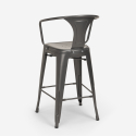 zestaw 4 hokery i stolik 60x60cm mason 