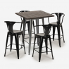 wysoki stolik 60x60cm i 4 taborety bruck Cena