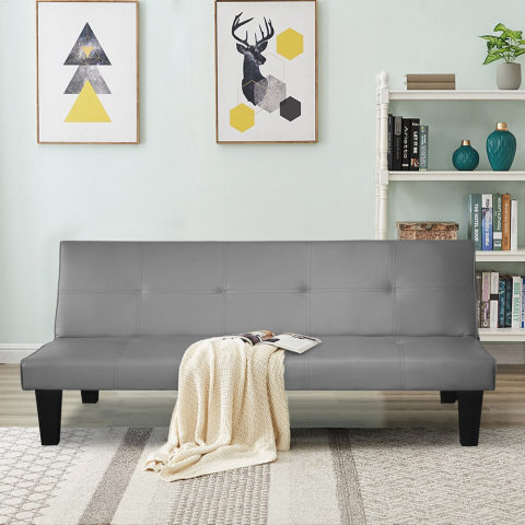 Sofa 2 osobowa rozkładana nowoczesny design Neluba Lux