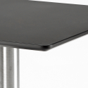 zestaw 2 krzesła Lix stolik kawowy 70x70cm horeca bary restauracje starter silver 