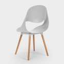 Zestaw 4 krzesła i stół 80x80cm skandynawski design Dax Light Koszt