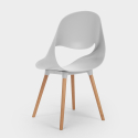 Zestaw stół prostokątny 80x120cm 4 krzesła skandynawski design Flocs Light Koszt