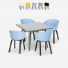 zestaw stół jadalny 80x80cm i 4 krzesła nowoczesny design krust Sprzedaż