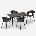 zestaw stół 120x60cm i 4 krzesła Lix tecla Wybór