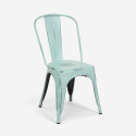 industrialny stół 120x60cm i 4 krzesła lloyd Rabaty