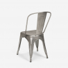 industrialny stół 120x60cm i 4 krzesła lloyd 