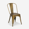 zestaw 4 krzeseł i industrialny stół 120x60cm hamilton Środki