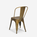 zestaw 4 krzeseł i industrialny stół 120x60cm hamilton Cena