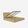 Łóżko podwójne 160x190 cm kontener nowoczesny design Steyr Katalog