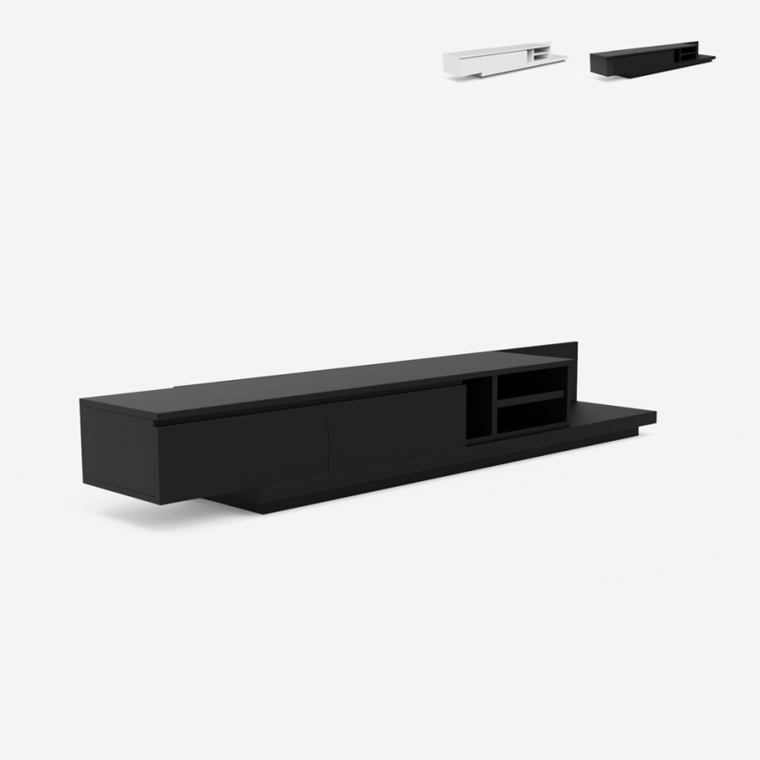 Szafka RTV do salonu 3 komory 2 szafki nowoczesny design Linurk Oferta Szafka RTV do salonu 3 komory 2 szafki nowoczesny design Linurk Oferta