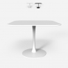 stół w stylu Goblet kwadratowy lillium 80 Promocja