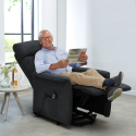 Elektryczny rozkładany fotel relaksacyjny podnośnik dla osób starszych Giorgia + Cena