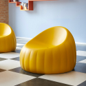 Fotel w stylu ogrodowym Gelée Lounge Slide Rabaty