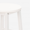 Wysoki stołek barowy industrialny design Tamm Środki