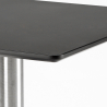 zestaw stolik kawowy horeca 90x90cm i 4 krzesła heavy 