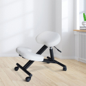 Krzesło ortopedyczne oraz ergonomiczne wykonane z metalu Balancesteel Oferta