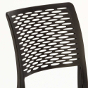 Krzesła barowe kuchenne lub ogrodowe z polipropylenu Cross Wybór