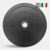 2 x 15 kg krążki olimpijskie sztanga trening guma Bumper HD Italy Sprzedaż