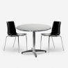 Zestaw ogrodowy 2 krzesła nowoczesny design stół 70cm Remos Katalog