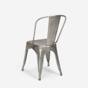 zestaw stół 70cm stal 2 krzesła vintage design taerium Wybór