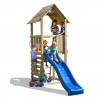 Drewniany plac zabaw dla dzieci wieżyczka ze zjeżdżalnią Carol-1 Oferta