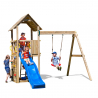 Wieża ze zjeżdżalnią huśtawka wspinaczka plac zabaw dla dzieci Carol-2 Oferta