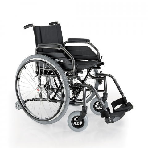 Lekki wózek inwalidzki z napędem dla osób niepełnosprawny Eureka Surace Promocja