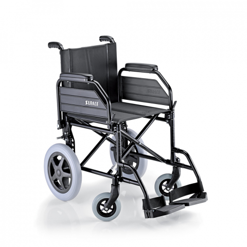 Lekki składany wózek inwalidzki dla osób niepełnosprawnych S10 Surace