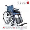Składany wózek inwalidzki z własnym napędem i podnóżkiem S14 Surace Oferta