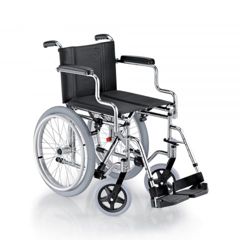 Składany wózek inwalidzki dla starszych osób niepełnosprawnych Panda Surace