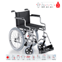 Składany wózek inwalidzki dla starszych osób niepełnosprawnych Panda Surace Oferta