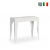 Rozkładany stół konsolowy 90x42-302 cm z białego drewna Isotta Sprzedaż
