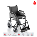Składany wózek inwalidzki dla starszych osób niepełnosprawnych Squillina Surace Oferta