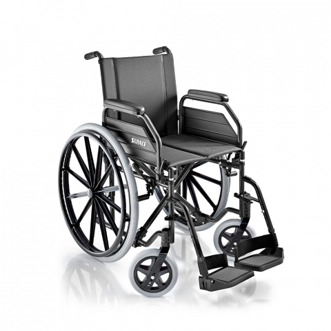 Lekki składany wózek inwalidzki z napędem dla osób niepełnosprawnych Squillo Surace Promocja