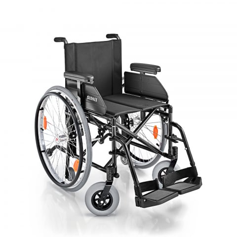 Składany wózek inwalidzki dla osób niepełnosprawnych S13 Surace