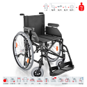 Składany wózek inwalidzki dla osób niepełnosprawnych S13 Surace Oferta