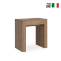 Rozkładany stół do jadalni lub pokoju 78x47-299 cm drewno Allin Oak Sprzedaż