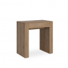 Rozkładany stół do jadalni lub pokoju 90x47-299 cm drewno Allin Oak Oferta