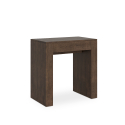 Rozkładany drewniany stolik do pokoju lub jadalni 78x47-299 cm Allin Noix Oferta