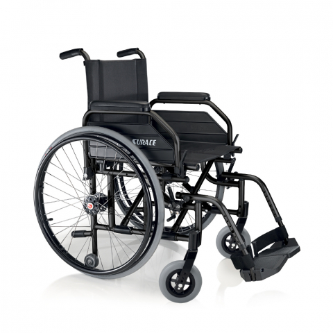 Składany wózek inwalidzki dla osób starszych Eureka Super Surace Promocja
