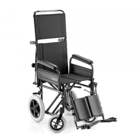 Wózek inwalidzki dla osób niepełnosprawnych, podnóżek i oparcie 600 B Surace