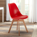 zestaw 20 krzeseł z materiałową poduszką Goblet nordica Cena