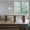 Rozkładany stół do jadalni lub pokoju 78x47-299 cm drewno Allin Oak Katalog