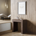Rozkładany drewniany stolik do pokoju lub jadalni 78x47-299 cm Allin Noix Promocja