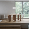 Rozkładany stół do jadalni lub pokoju 78x47-299 cm drewno Allin Oak Rabaty